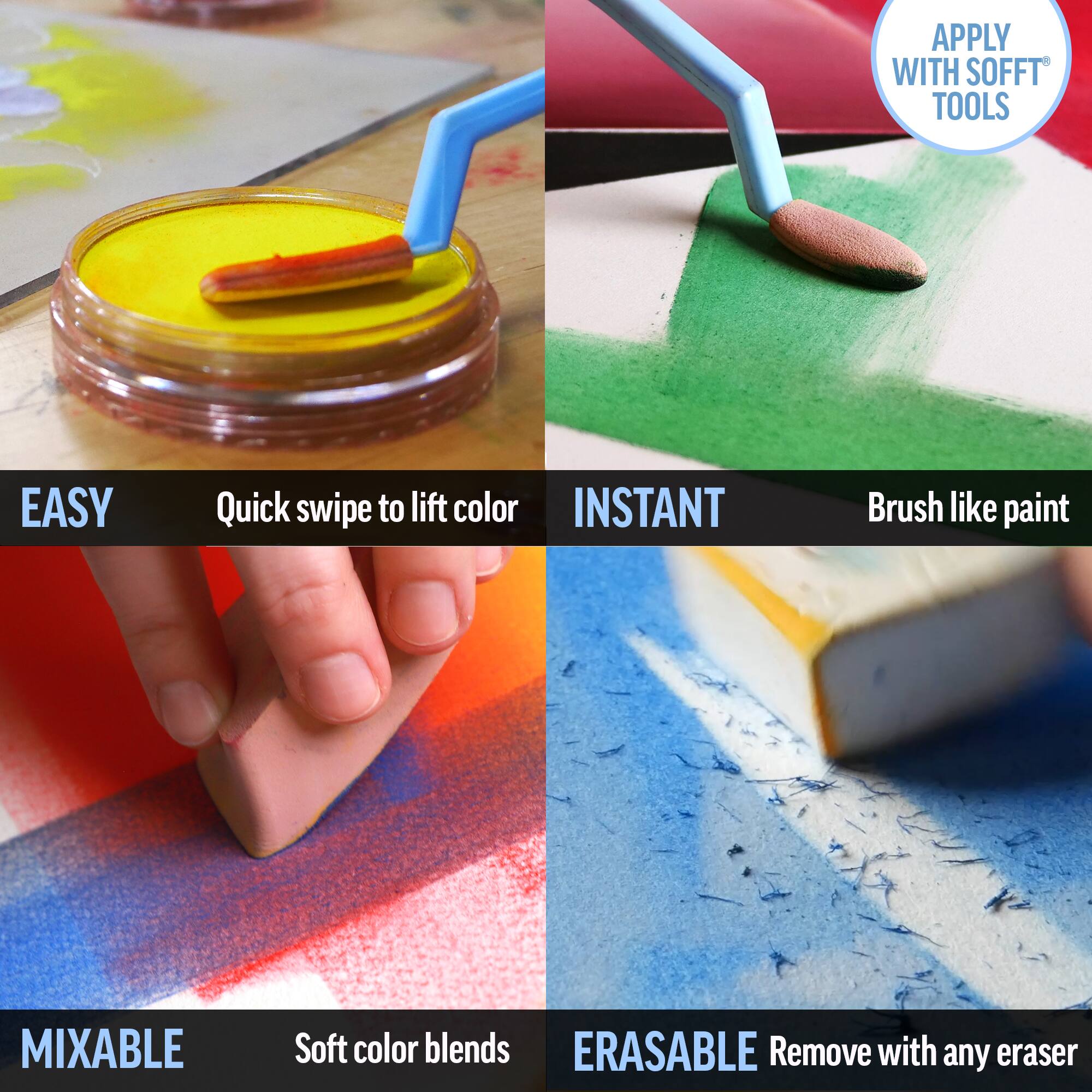 PanPastel® Blend & Shade Artist Pastels
